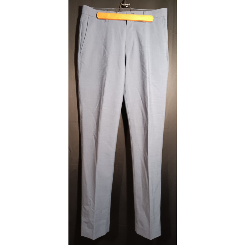 J.Crew Thompson Tapered Dress Pants Bluish Gray Men’s 29x32 Office - Picture 2 of 4